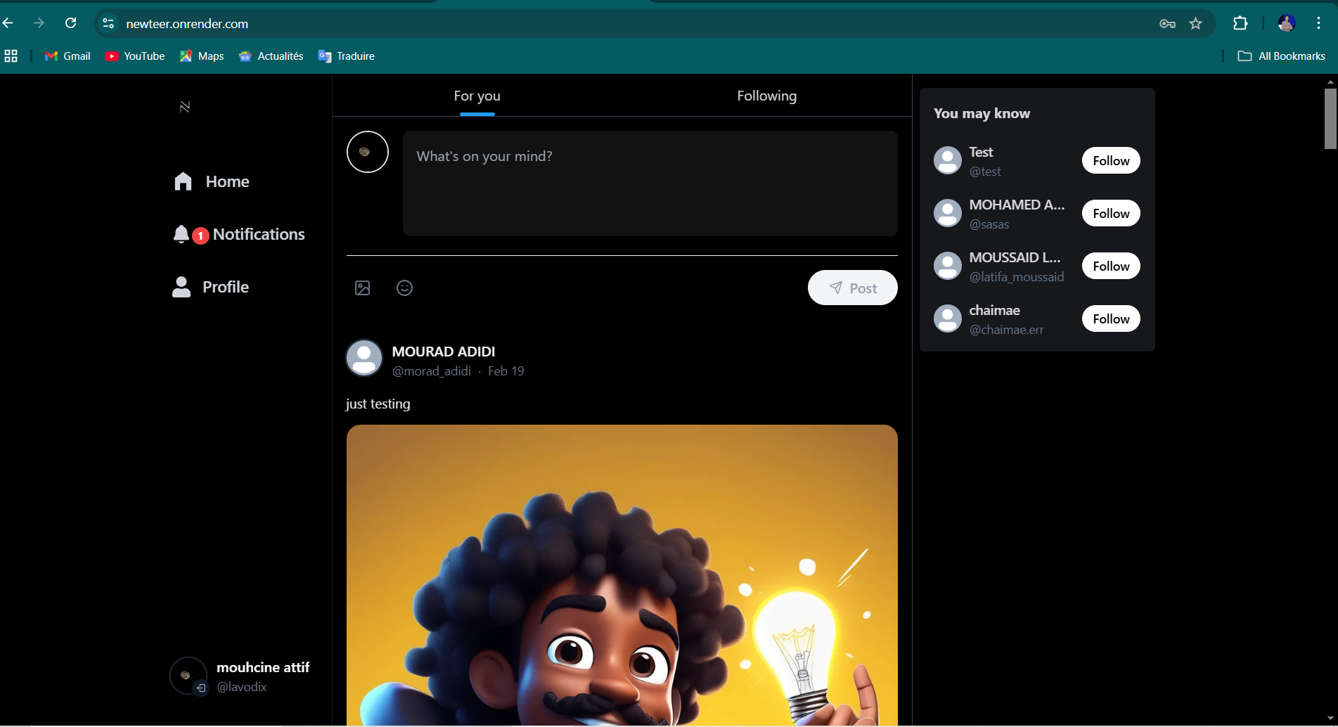 Newteer - Social Platform